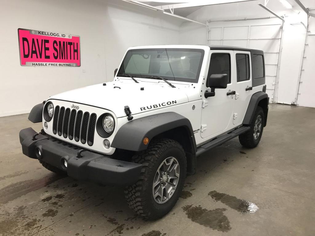 Pre Owned 2017 Jeep Wrangler Unlimited Rubicon 4wd