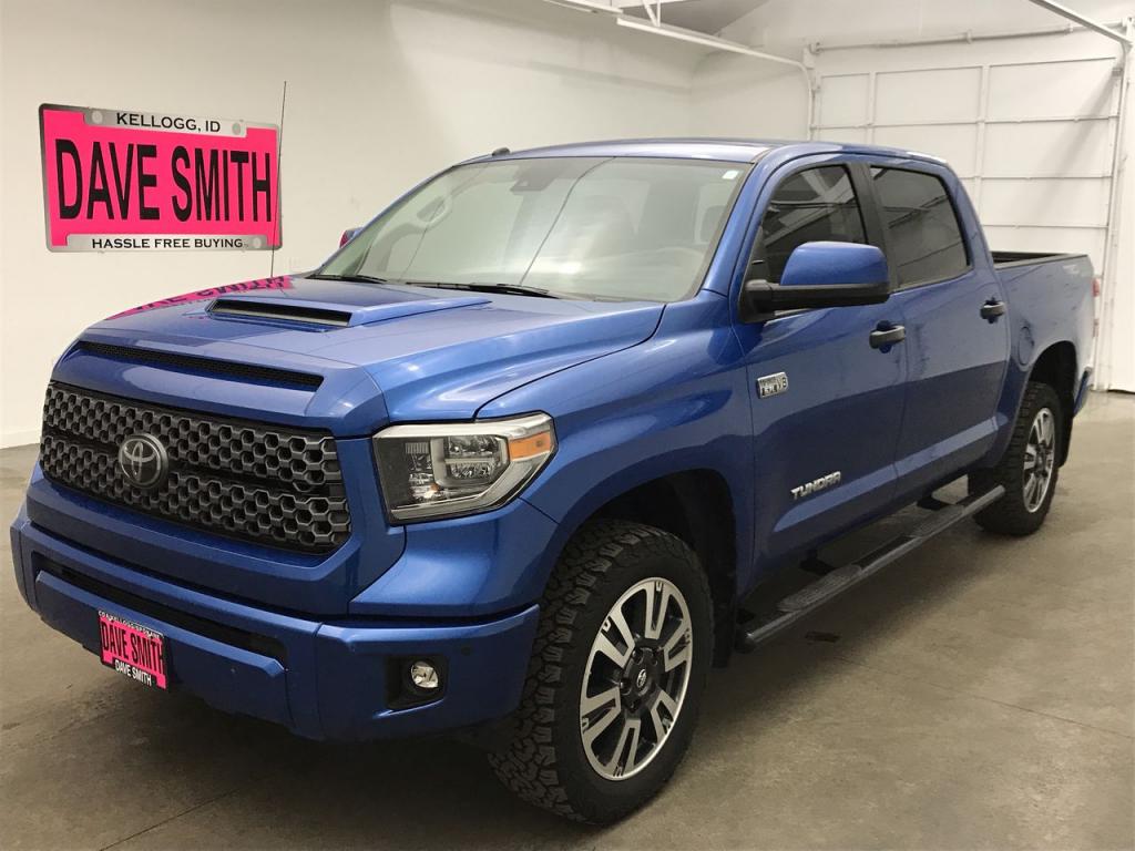Pre Owned 2018 Toyota Tundra Trd Sport Crew Cab Short Box 4wd
